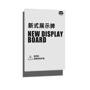 SVIAO サインホルダー ポスターフレーム アクリル POPスタンド 壁掛け 賞状額縁 フォトフレーム スティッキータイプ 広告 写真 カード立て (縦A3)