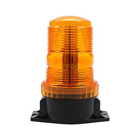 Biqing 30LED 回転灯 点滅灯 led警告灯 10-110V ，パトライト 回転灯 黄色 15W 回転警告灯 車両トラクターゴルフUTVバス用