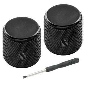 Musiclily Pro 1/4" �A���~���t���b�g�g�b�v�m�u �C���`/�~���K�i���p�R���g���[�� �o�����m�u �r�X�~��Fender Mexico Player Tele �e���L���X�^�[�G���L�M�^�[�p �u���b�N(2�Z�b�g)