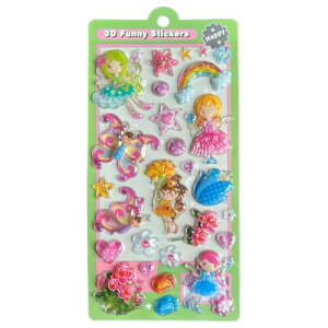 �Ղ�����3D�N���X�^���V�[�� �d�����W�� �蒠�f�R ���� ������ ���̃G�|�L�V�X�e�b�J�[ �t�F�A���[&�o�^�t���C(HY-07)