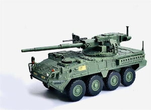 1/72 i AJ for hS US M1128 Stryker MGS Mod.2nd CAV. Mobile System ABS Tank Pre-built Model f R