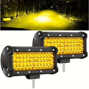 Largoods 7C` LED Cgo[ Ɠ 114w fbLCgobNW OƓ  CG[ 12v24vpp Px h ho ȃGl tpx\ SUV ATV UTV eƎԂɑΉ 2Zb