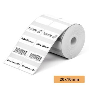 Pesuza M[ Phomemo M110 M120 M220Ή  20×10mm 600 1 l[V[ Ot ^ԃV[ zCg  lp p }bg S ϐ Mp zCg  TI 