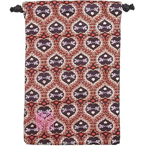 千糸繍院 西陣織 金襴 巾着袋(裏地付き) 紺天使 中サイズ