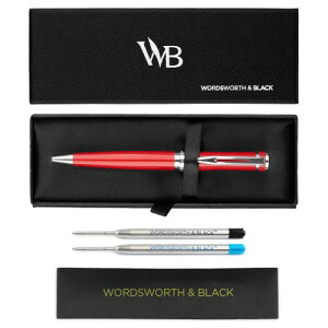 Wordsworth & Black �{�[���y�� ���b�h���b�J�[ - �����ȍ����y�� �N���[���d�グ �C���N�l�ߑւ��\ �j���Ə����ւ̍ō��̃M�t�g�Z�b�g �l�ߑւ��\ �G���K���g �f�G�ȃy�� �׎�