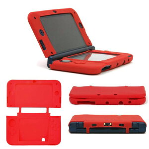 RDFJ New 3DS LL �V���R���ی�J�o�[ �Ռ��z�� �S�ʕی� ���E�ȒP �P�[�X�i���b�h�j