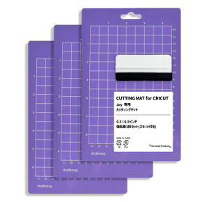�N���J�b�g Cricut Joy ��p �J�b�e�B���O�䎆 �}�b�g �V�[�g 4.5?6.5�C���` �X�g�����O ���S�� 3���Z�b�g ��p�X�L�[�W/�w���t�� - The Good Products
