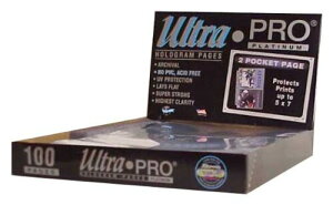 Ultra PRO - Platinum Series �|�P�b�g�y�[�W 100������ �����|���v���s���� �m��PVC 3���o�C���_�[�Ή� �J�[�h �ʐ^ �|�X�g�J�[�h ���ޗp �g���[�f�B���O�J�[�h ���[ �ۊ� �R���N�V�������� �J�[