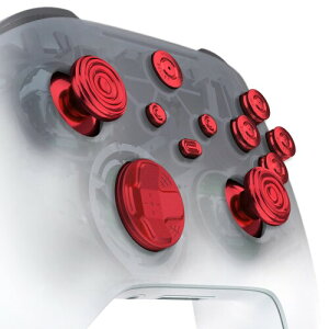 eXtremeRate Xbox Core���C�����X�R���g���[���[�Ή��p���^���{�^���AXbox Series X&S�R���g���[���[�Ή�11 in 1�J�X�^���A���~�����T���X�e�B�b�N�����L�[ABXY�{�^���X�^�[�g�o�b�N�V�F�A�z�[��