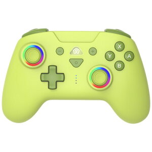 FONLAM Switch�Ή� �R���g���[���[ iOS/PC/Android�ɂ��S�Ή� �S�����O�� RGB���C�g �z�[���X�e�B�b�N �f�b�h�]�[���Ȃ� �z�[���g���K�[ ���j�A�g���K�[ �Q�[���p�b�h �}�N���@�\ �����A�� �h��