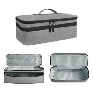 Boczif 2�w�g���x���L�����[�P�[�X Revlon �����X�e�b�v�w�A�h���C���[/�{�����[�����C�U�[/�X�^�C���[�p �h���X�g���[�W�I�[�K�i�C�U�[�o�b�O Shark FlexStyle�A�^�b�`�����g�Ή�(�O���[)