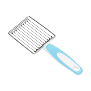 家庭用厨房用レストラン用エッグカッター、シンプルで安全な時間Savinf丈夫で耐久性のあるトマトスライサー(青)