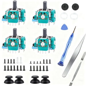 PS5 �R���g���[���[ �W���C�X�e�B�b�N�����L�b�g 4 �{�Z�b�g�b�z�[������ 3D �A�i���O�Z���T�[���W���[�� �T���X�e�B�b�N�L���b�v�t���bDualSense �C���p�[�c �A�i���O�W���C�X�e�B�b�N�O
