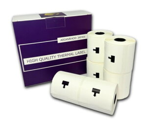 Phomemo�݊����x���V�[�� �i80mm×50mm100��/���j ���x���V�[�� �����`�^�C�v ���� ���M�� (6�{�Z�b�g)