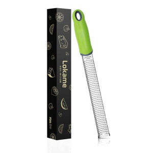 おろし器 おろし金 チーズグレーター すりおろし チーズ削り パルメザンチーズ しょうが ニンニク ゼスターグレーター (グリーン)