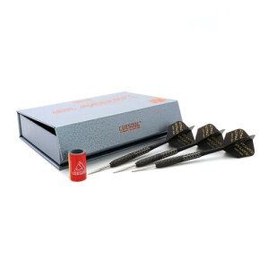 CUESOUL CRAFT BEER 23g Steel Tip 90% Tungsten Dart Set、オイルペイント仕上げ+シャフト一体型フライトM(CSOP-90Y23K1-1)