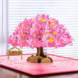YEPPAI �|�b�v�A�b�v�J�[�h 3D���̃O���[�e�B���O�J�[�h �����t�� �q�� �L�b�Y �h�V�̓� �V�N �o�[�X�f�[�J�[�h (Y25-010)
