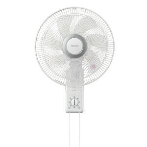 東芝 壁掛け扇風機 TF-30HK27 W ひも式 7枚羽根 風量3段階 ホコリ防止加工羽根