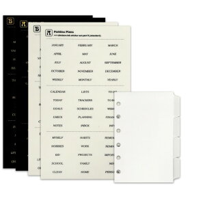 Zelten PPoC_[CfbNXd؂A4̃^uXebJ[tAp[\iI[KiCU[Evi[E[Y[tm[gp (PP White 4-Folder Tab,A7/6 Hole)