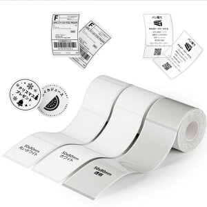 NIIMBOT ���x���V�[��B1/B1pro/B2/B2pro/B21/B21pro/B31���x�����[�J�[�Ή� �������M���[���� ���M���x���v�����^�[ ����p�� ���S�� �ϐ� ������� ���[ �l�D 50x80mm�z���C�g/50x80mm����/50*50mm�ۂ��z