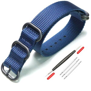 (XYTYJQ) for ���v�o���h NATO �p�^�C�v ���v�x���g ���v�o���h �i�C���� �ւ��x���g 18mm 20mm 22mm 24mm �r���v �o���h �v���~�A�� �i�C���� �ւ��x���g �i�����H�� �o�l�_�t 20mm (�u���[ �u���b�N