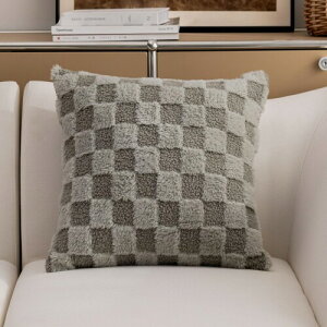 Demetex NbVJo[ 45 45 vbVNbVJo[~̃\t@[\t@[xbĥ߂̉KȊDF̃`FbJ[NbVP[XA45cmx45cmA1ADF