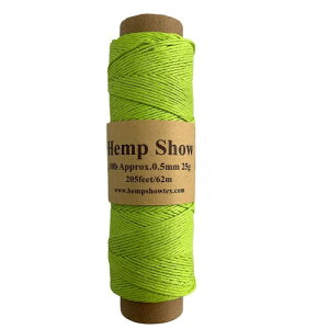 Hemp twine R 62m 2020V[Y (0.5mm 25g 62m CO[)