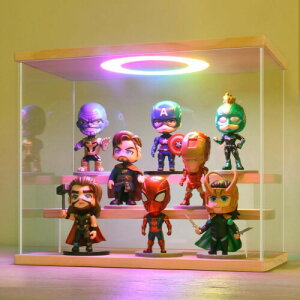 OTAKU �t�B�M���A�P�[�X LED�t�� �A�N�����P�[�X UV�J�b�g���t���R���N�V�����P�[�X �g�ݗ��Ď��f�B�X�v���C�P�[�X �ЂȒd �h�o �h���� �����\ �t�B�M���A���[�p ��� ��p�N���X�t���i