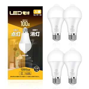 LEDd E26 lZT[ d 100W` dF 2700K 12W 1400lm _E ÃZT[tLEDd Yh~ Ki  L gC s 4