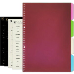 Zelten PPoC_[CfbNXd؂A4̃^uXebJ[tAp[\iI[KiCU[Evi[E[Y[tm[gp (PP Multi Color 4-Tab,A4/30 Hole)
