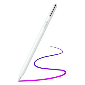 UGREEN タッチペン iPad ペンシル Bluetooth対応 急速充電 12時間継続使用 高感度 傾き感知 磁気吸着 誤作動防止機能 ユニバーサルスタイラス（純正の第1世代と第2世代のペン先と互換性あり）