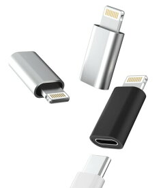 USB CからLightningアダプター PD高速充電USB CメスからLightningオス Type-Cケーブル ライトニングコンバーター データ転送 (3個パック) Apple iPhone 13 12 11 Pro Max Mini Xr Xs X 8 iPadに対応
