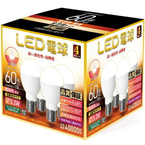 LEDd a17mm d60W` dF(5.2W) ~jNvgdELz^Cv fMގ{H `Ή PSEF 4Zbg (dF)