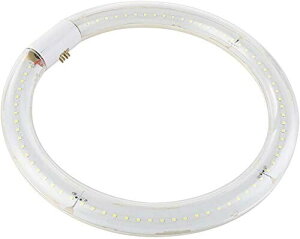 LEDランプ グロー式工事不要 円形 led蛍光灯 led 口金可動式 ソケット可動 丸型 (FCL) 高輝度 ライト シーリングライト ペンダント 省エネ 全光束 20型 20形 20 昼光色 透明カバー