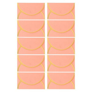 CAPASTEC 封筒 おしゃれ パール紙 メッセージカード 案内状 挨拶状 ポストカード 招待状 ビジネス用 結婚式 パーティー用封筒 10枚 ピンク