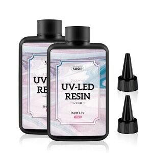 VASIP Wt UVWt W UV/LEDΉ 1t NX^ NA  R[eBO WG[  DIY Ntgp(200g)