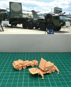 Kamiya Model 1/144 USA MIM-104F Patriot Air Defense Missile Radar (PAC-3) Resin Kit