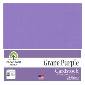 �O���[�v�p�[�v�� �J�[�h�p�� - 30.50cm x 30.50cm - 176g/m? - 25���V�[�g