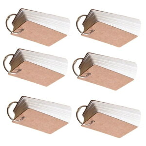 レトロ風カード 両面書き込み可能 紙素材 数量 300pcs (ホワイト) ?用于学習 仕事 メモ メッセージカード DIY ギフトデコレーション スクラップブッキング