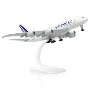 QIYUMOKE A380 �t�����X 1/300 �_�C�L���X�g���^����s�@���f�� - A380 �X�J�C�W�����{ a380 ���f����s�@ �X�^���h�t�� (����7.5�C���`) �q�󈤍D�Ƃւ̃M�t�g�܂��̓f�B�X�v���C�����p
