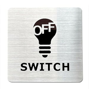 koyama market ���{�� �X�e�����X�w�A���C�� OFF SWITCH �T�C���v���[�g �d�C ���� �ߓd pop �T�C�� �G�R���� �G�R���� eco SDGs