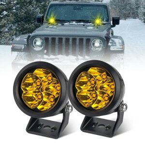 NORTHYUN It[hCg 25W CG[ LEDƓ ^ ی` px\ 12V/24VΉ IP68 h ho oCN It[h SUV ATV sbNAbv  Ǝ gbNp 2Zbg