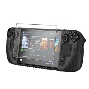 yufulai Steam Deck�p�����K���X �ی�t�B���� ���{�Ɏq �d�x9H �w��h�~ �t���t�B���� for Steam Deck (HD��)