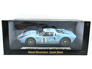 SHELBY COLLECTIBLES LEGEND SERIES 1:18"1966 FORD GT40 MKII GULF #1(BLUE)" VFr[ RNeBu WFh V[Y 1:18XP[ u1966tH[h GT40 MKII Kt #1(u[)v