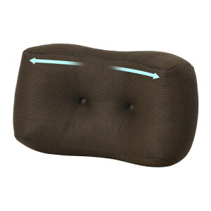 TanYoo 腰枕 腰痛クッション 背もたれクッション 通気腰当て枕 低反発 メッシュカバー ランバーサポート 便利グッズ まくら 安眠枕 もちもち 洗える オフィス/自宅/車用(メッシュブラウン