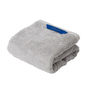 Christy バスタオル 1枚 コットン100% 約60×120cm 吸水速乾 ラグジュアリー ホテルライク ふっくら タオル 綿 Pimlico Silver