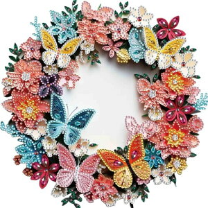 ダイヤモンドアート 花 5? 初心者向け 不規則 初心者向け手芸キット ビーズアート DIY 手作り 手芸キット プレゼント 芸術品 装飾 人気 大人 子供適用