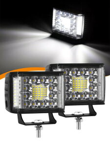 Largoods LEDƓ (Oʔ) 4C` tHOv [NCg 12V/24V pLp ėpԊO 6500K IP68h ho ϏՌ oCN/@B//gbNɑΉ 2Zbg