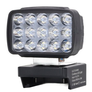 Yusat LED [NCg 15 r[Y 6500K 15V?21V `E[NCgv Xܔ[ԗp 8W