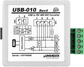 USB RS485/RS422 絶縁型変換器（高速タイプ）(USB-010)